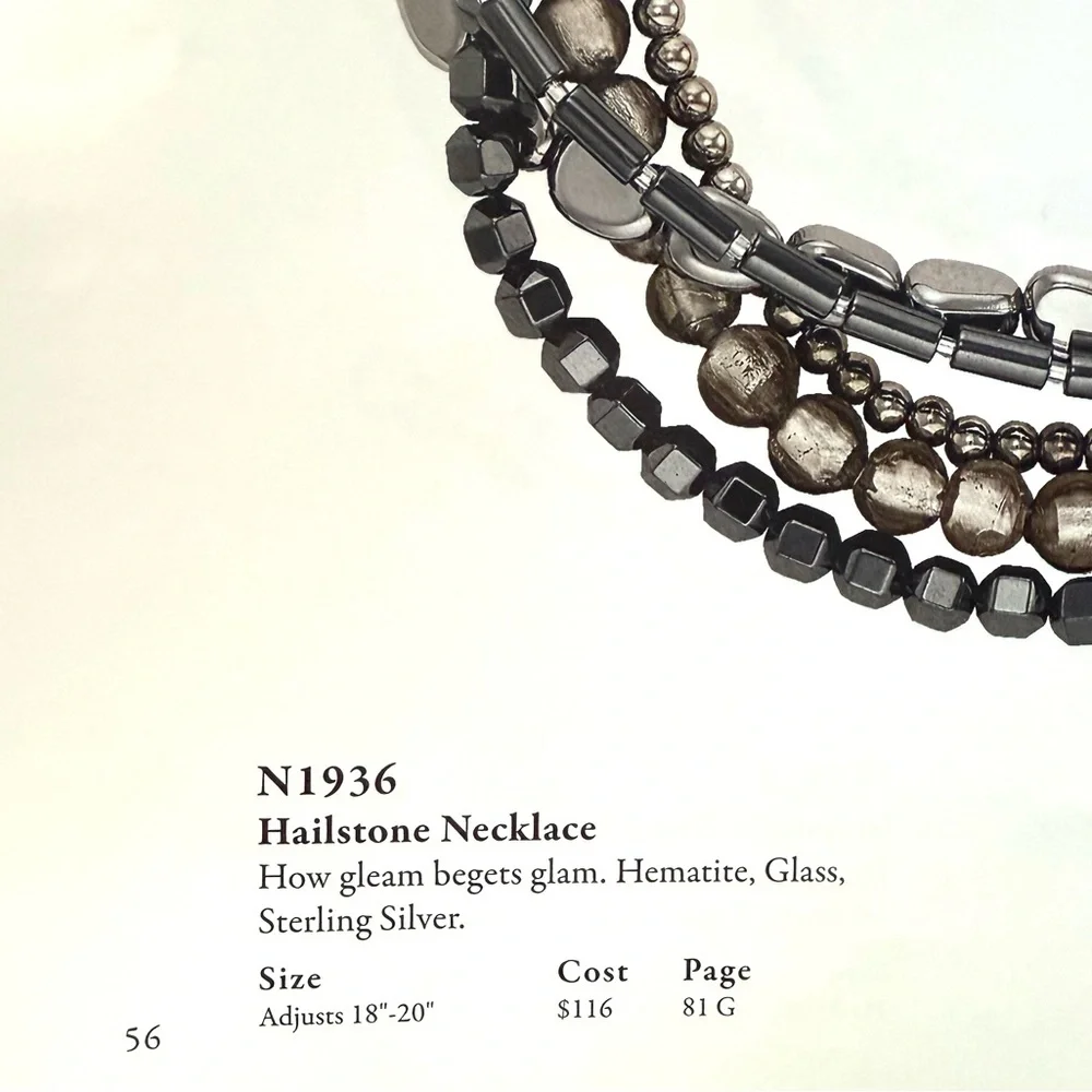 Silpada Hailstone Necklace - Picture 7 of 7